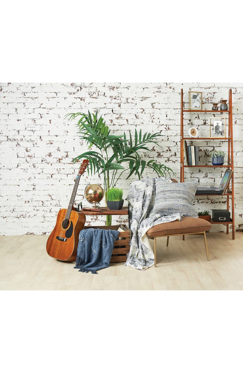 carol & frank Griffin Accent Throw Blanket, Alternate, color, Blue