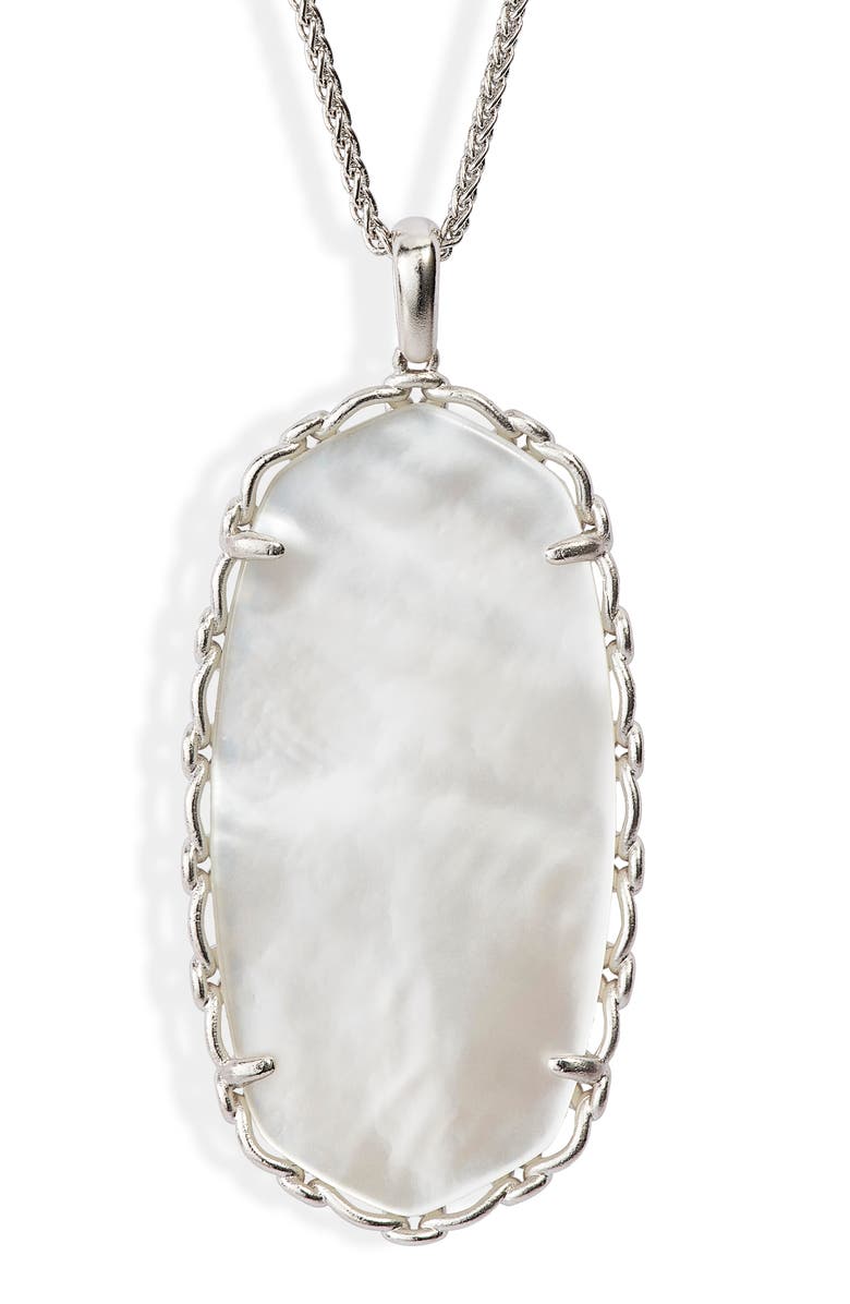 Kendra Scott Reid Macramé Pendant Necklace, Alternate, color,