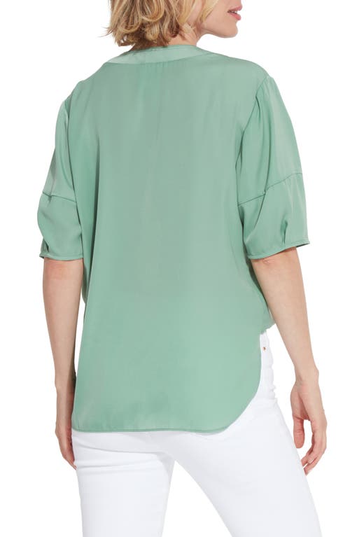 Lyssé Musette Pullover Top In Indiegreen