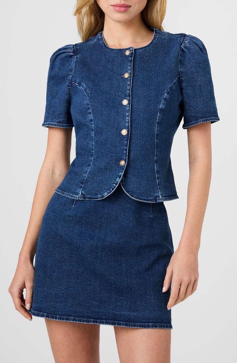 French Connection Delancey Denim Button-Up Shirt, Main, color,