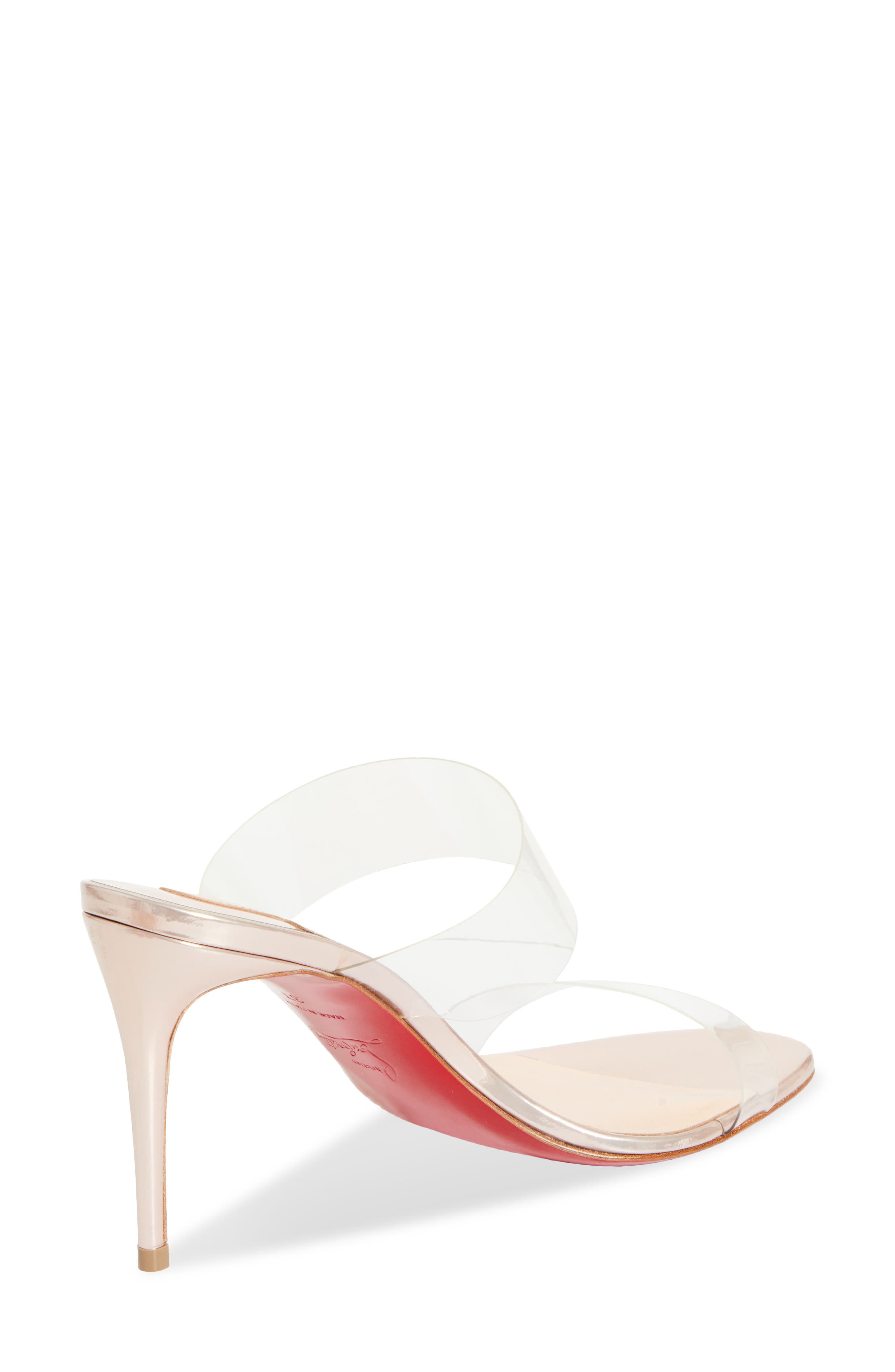 Christian Louboutin Just Nothing Sandal, Alternate, color, Leche/ Lin Leche