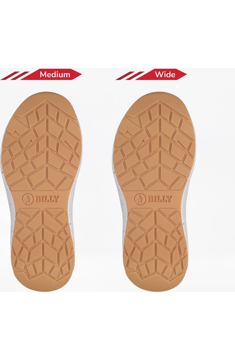 BILLY Footwear Sport Inclusion DZ1 Double Zip Sneaker, Alternate, color, Black/ White/ Gum