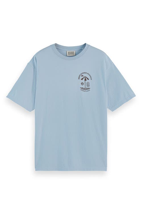 Scotch & Soda Regular Fit Logo Graphic T-shirt