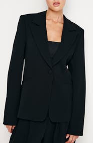 Good American Luxe Suiting Sculpting Blazer