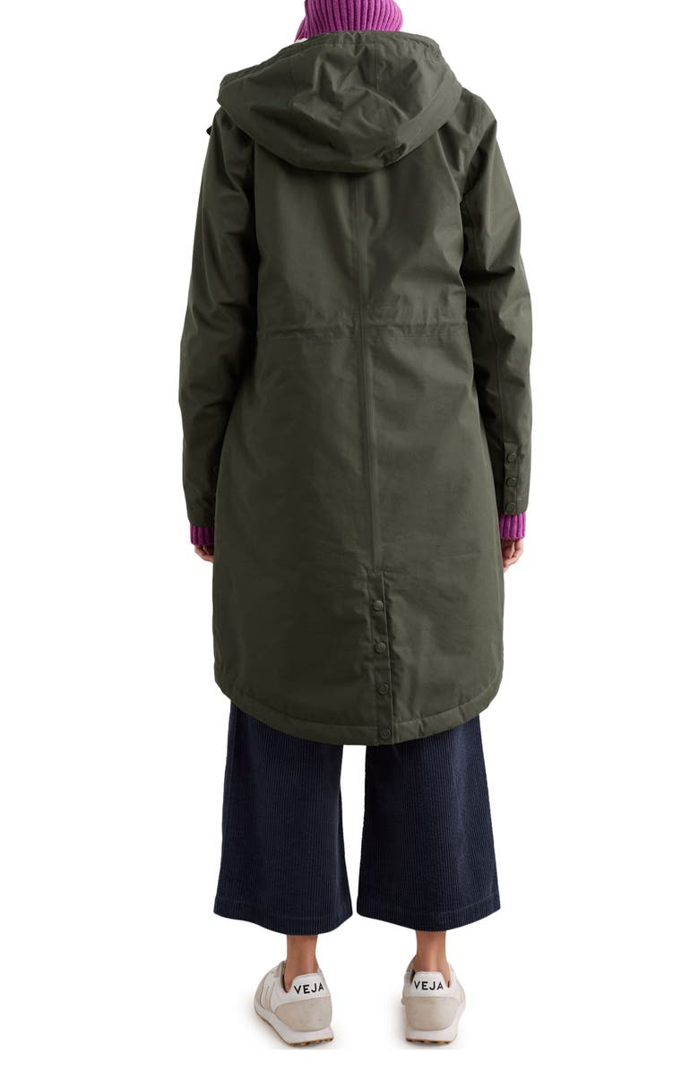 Seasalt Cornwall Plant Hunter Waterproof Hooded Coat, Alternate, color, Woodland