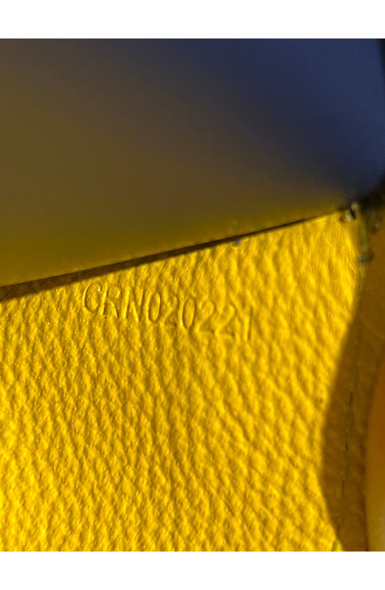 Pre-Owned Goyard Varenne Continental Wallet with Strap Coated Canvas, Alternate, color,