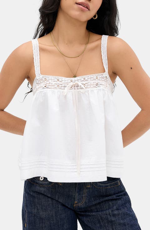 Broderie Cotton Camisole
