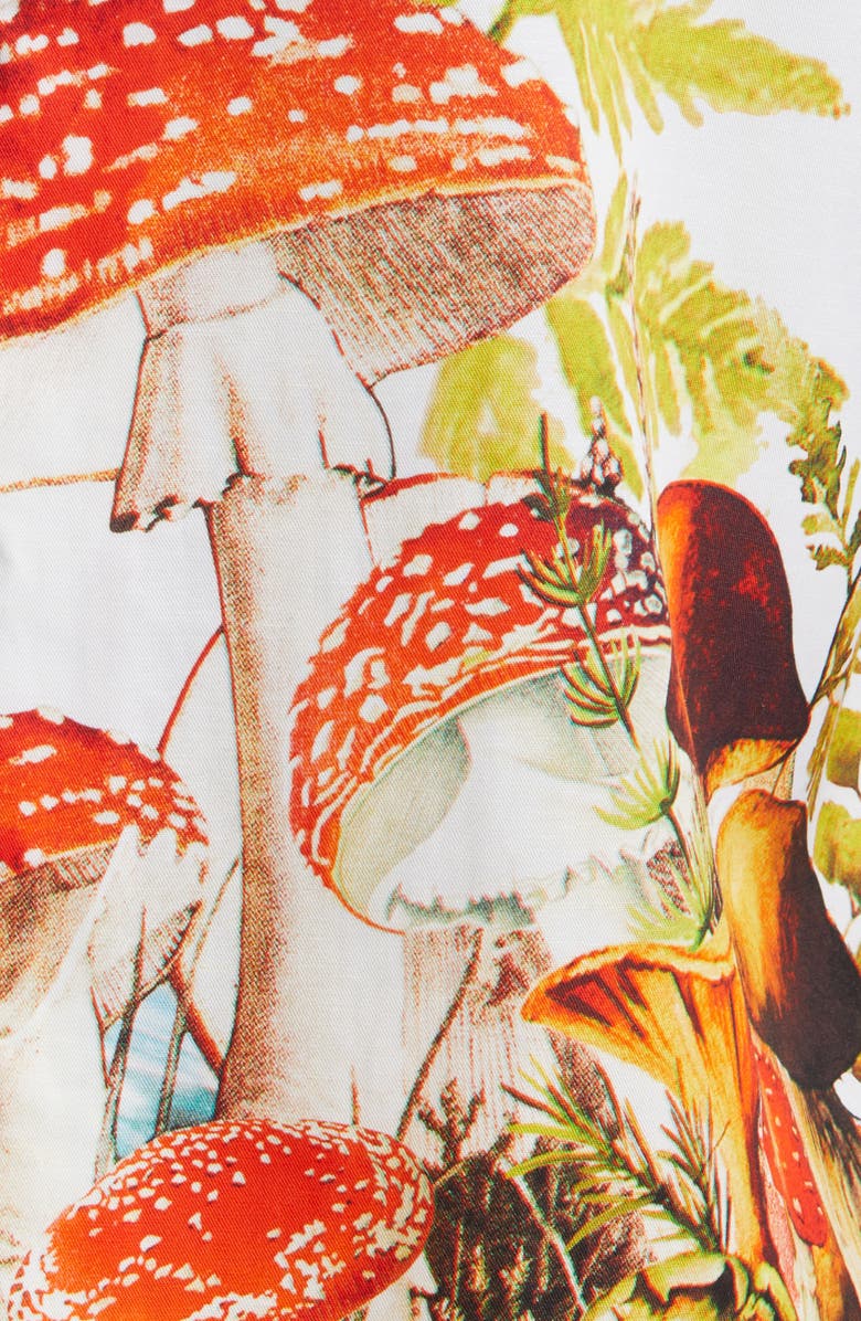 Billionaire Boys Club Ripple Print Short Sleeve Button-Up Shirt, Alternate, color,