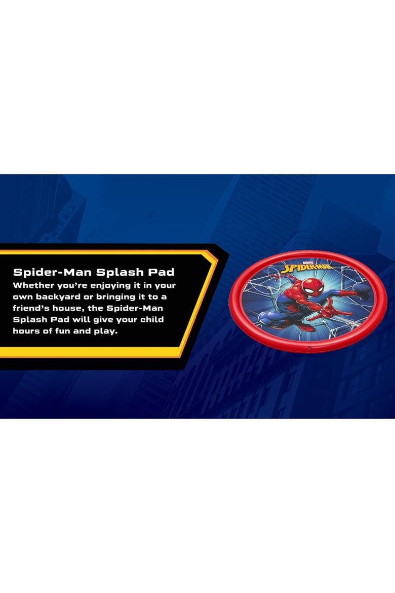 Splash Pad Spider Man Inflatable Sprinkler, Alternate, color, Multicolored