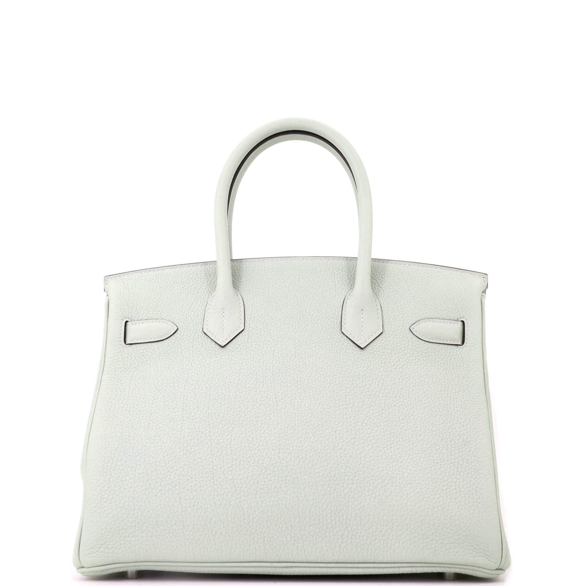 Birkin Handbag Grey Togo with Palladium Hardware 30, Alternate, color, Grey