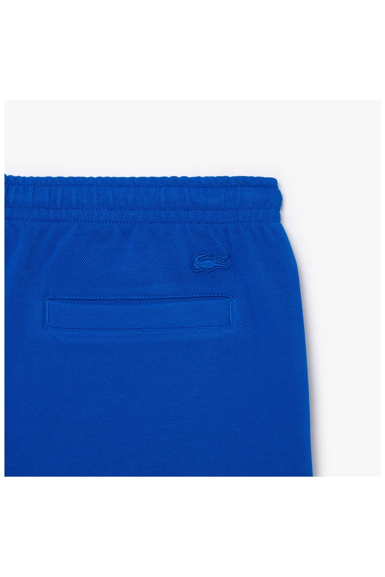 Double Face Organic Cotton Blend Piqué Sweatpants, Alternate, color, HJM LAZULI