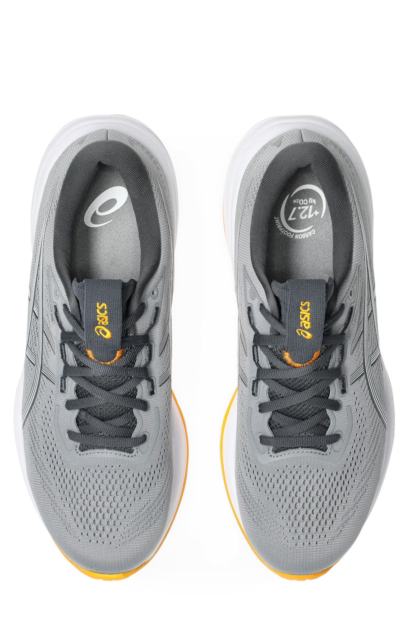 GEL-CUMULUS® 28 Running Shoe, Alternate, color, GRAVEL/ ARCTIC BLUE