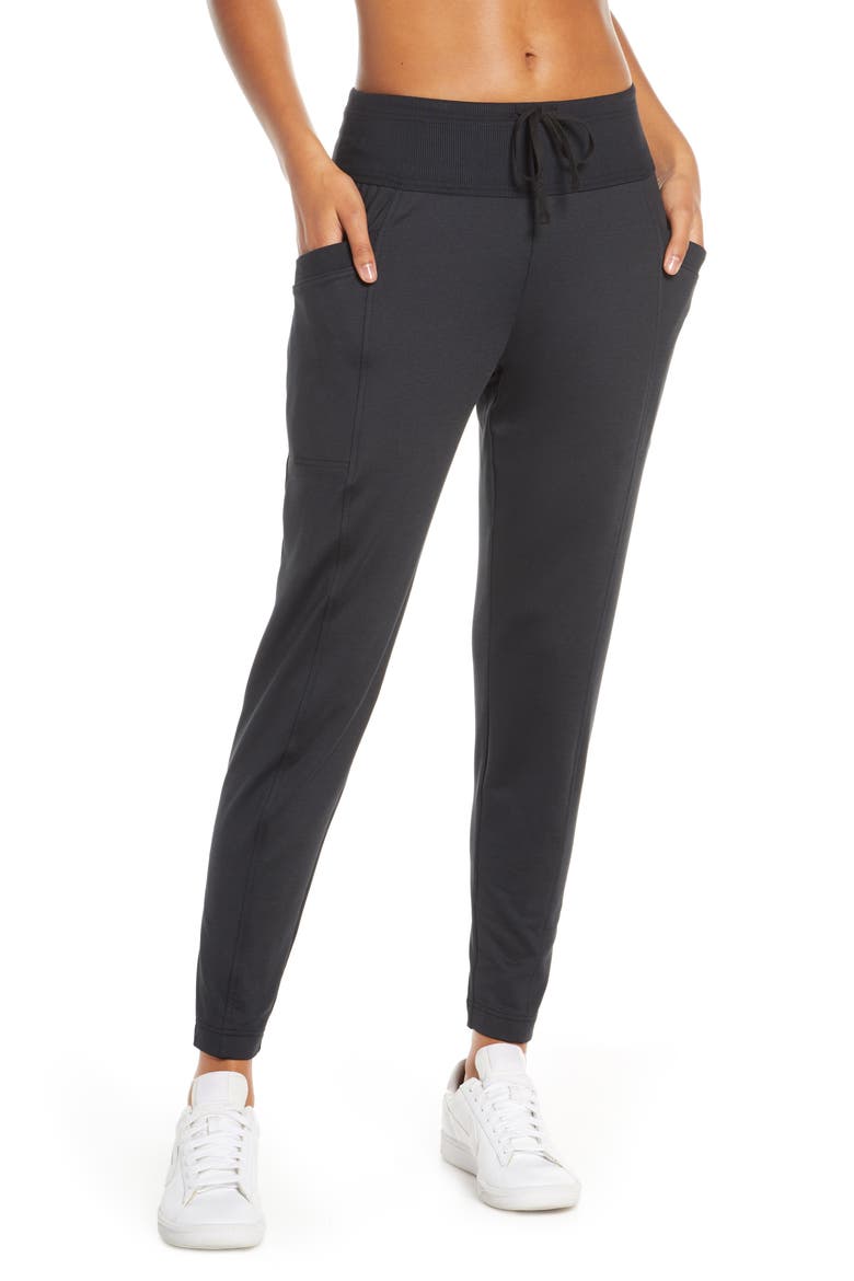 Zellness Jogger Pants, Main, color, BLACK