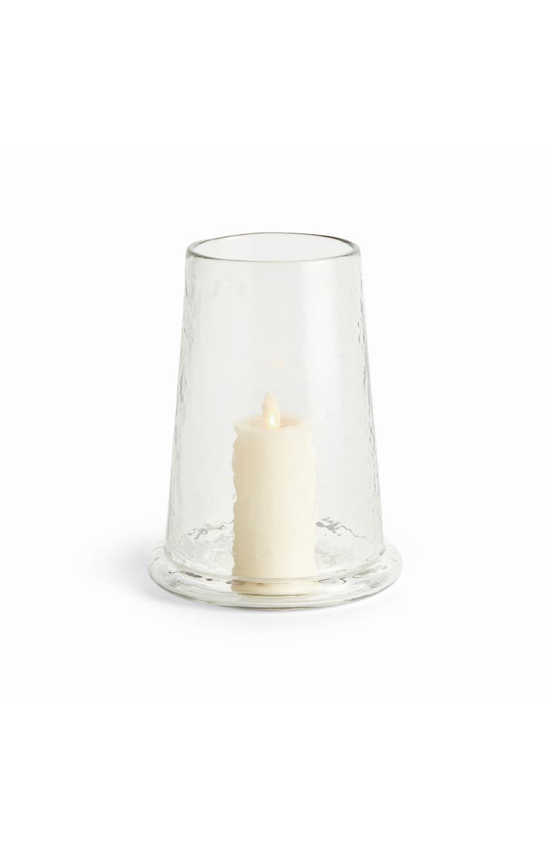 Napa Home & Garden Gabriel Hurricane Small - Tapered Clear Glass Candle Holder, Main, color, 