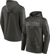 FANATICS Men's Fanatics Branded Olive Oklahoma Sooners OHT Military Appreciation Guardian Pullover Hoodie