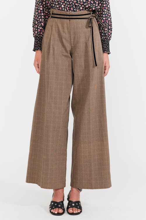 Eddy Willow Pant In Coco Check