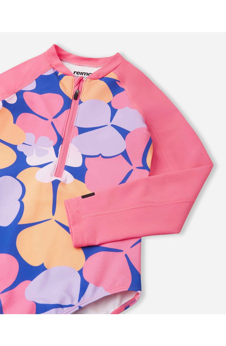 Reima Aallot SunProof swimsuit, Alternate, color, Soft Coral