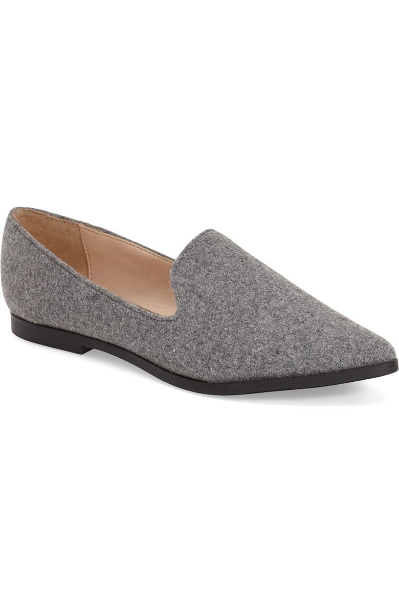Sole Society 'Bela' Pointy Toe Loafer, Main, color,