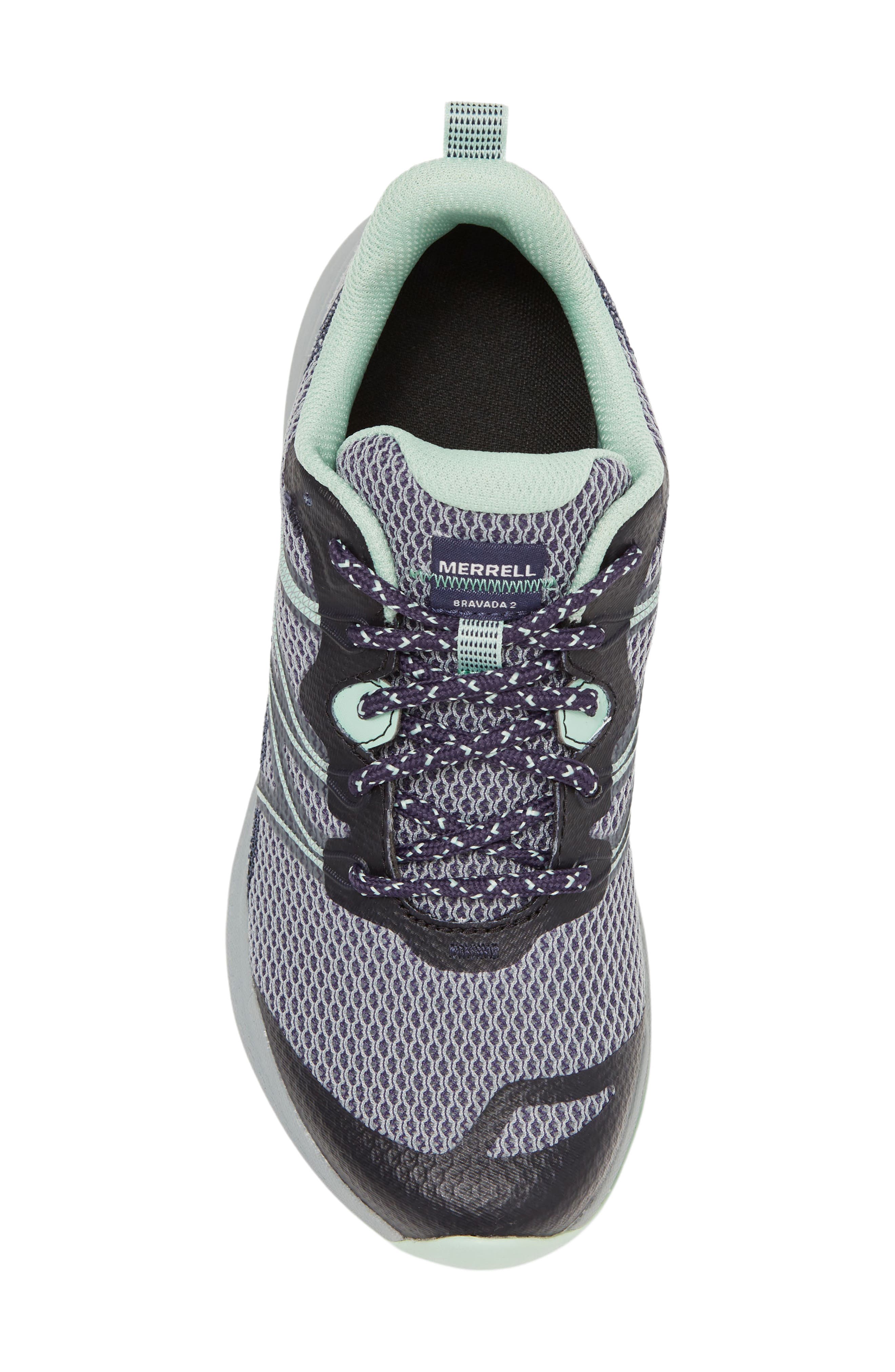Merrell Bravada 2 Breeze Hiking Sneaker, Alternate, color, Rock/ Navy