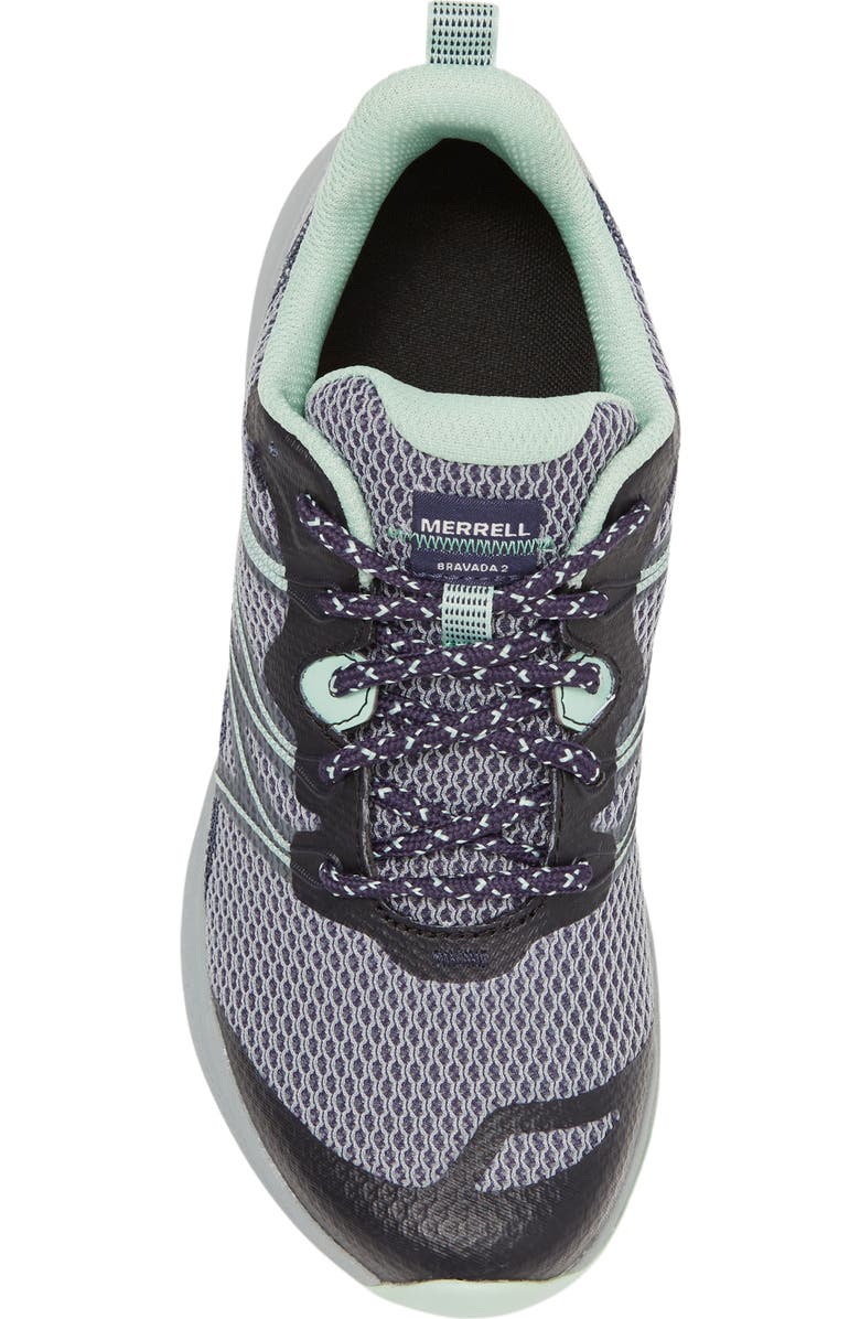 Merrell Bravada 2 Breeze Hiking Sneaker, Alternate, color, Rock/ Navy