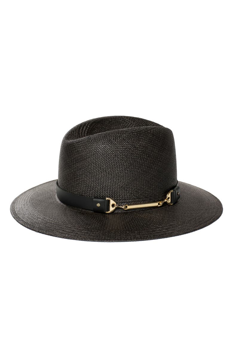 Bijou Van Ness The Marlene Straw Panama Hat, Main, color, 