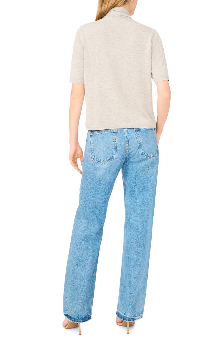 Halogen<sup>®</sup> Tie Neck Top, Alternate, color, Warm Grey