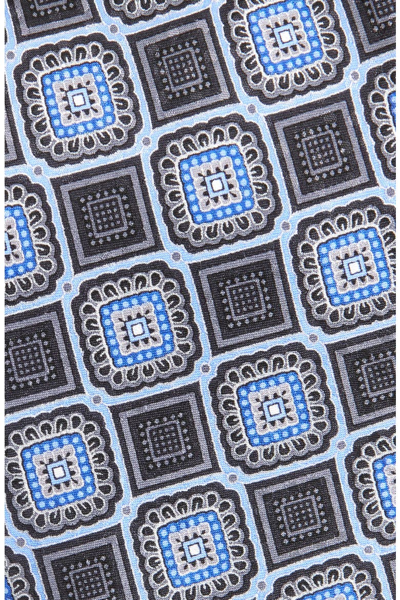 Silk Tie, Alternate, color, BLACK