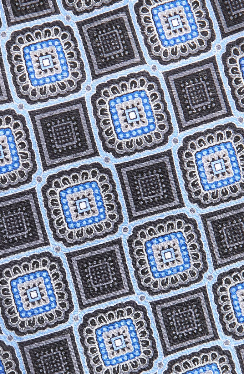 Nordstrom Silk Tie, Alternate, color, Black