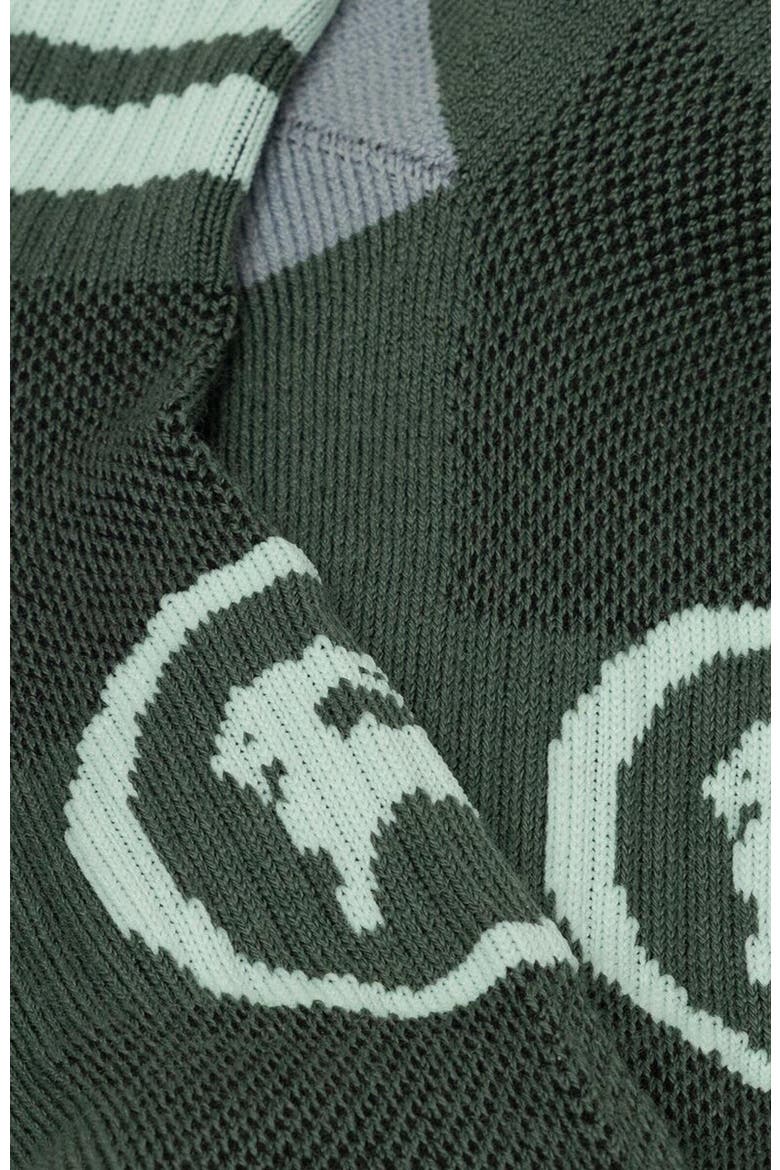 Merino Blend Hike Ankle Sock, Alternate, color, Climbing Ivy Combo