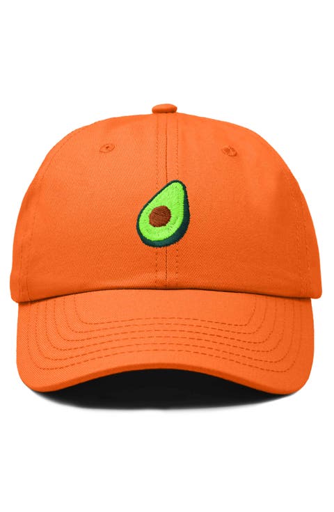 Avocado Embroidered Food Hat