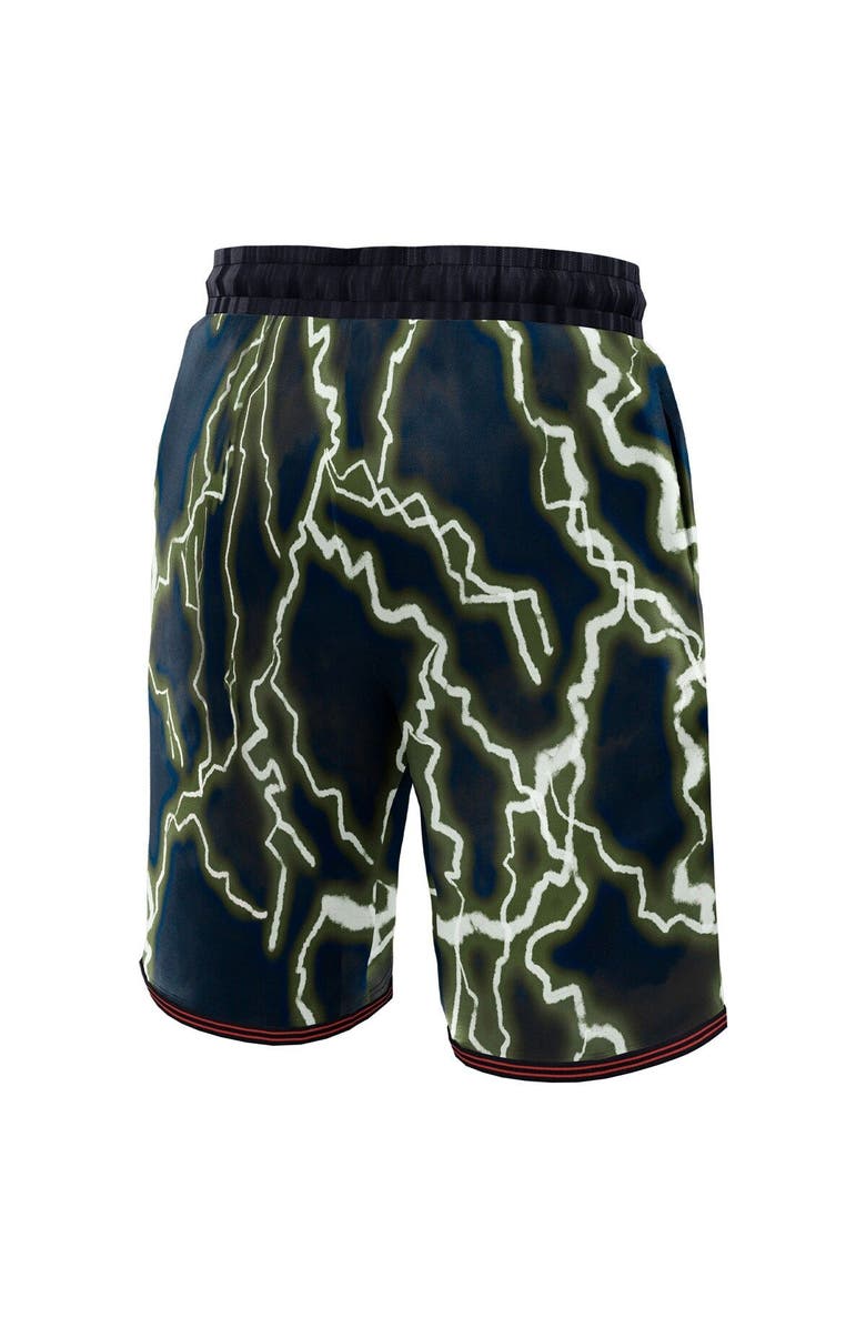 NBA X KIDSUPER Unisex NBA & KidSuper Studios by Fanatics Black Oklahoma City Thunder Hometown Shorts, Alternate, color, Black