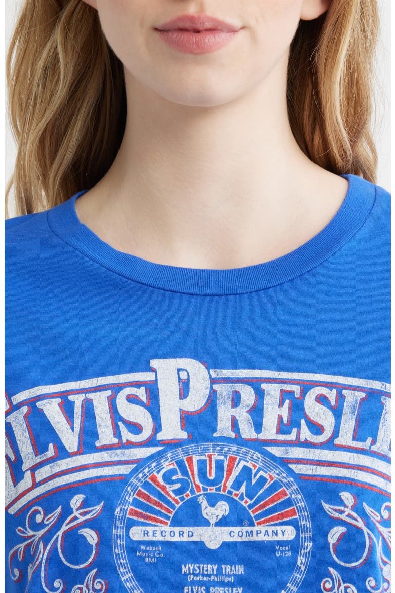 Sun Records x Elvis Graphic T-Shirt, Alternate, color, ULTRA MARINE
