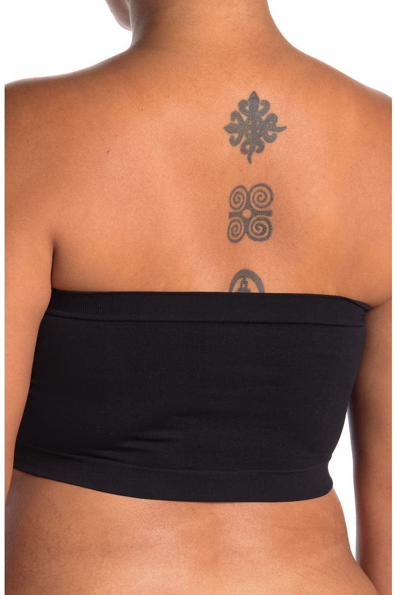 Body Smooth Seamless Strapless Bra, Alternate, color, BLACK