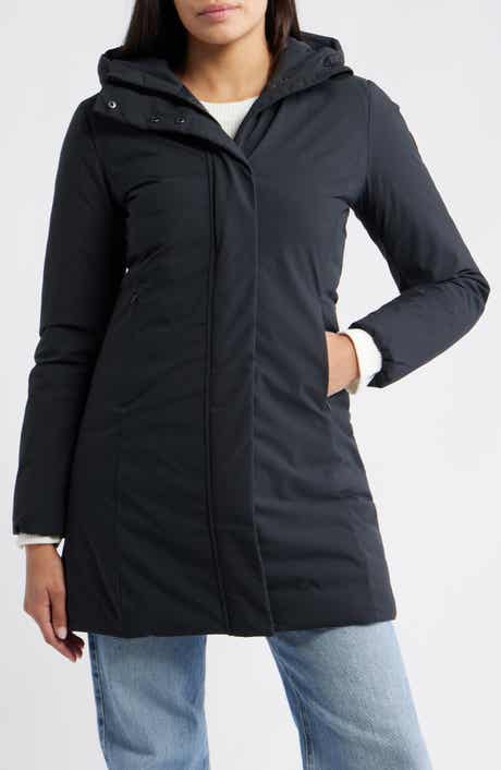 Save The Duck Leyla Water Resistant Recycled Polyester Hooded Coat