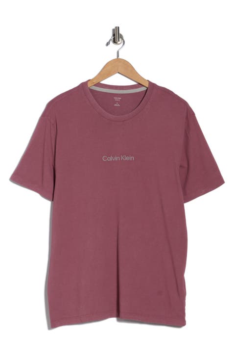 Garment Washed Chest Logo Tee