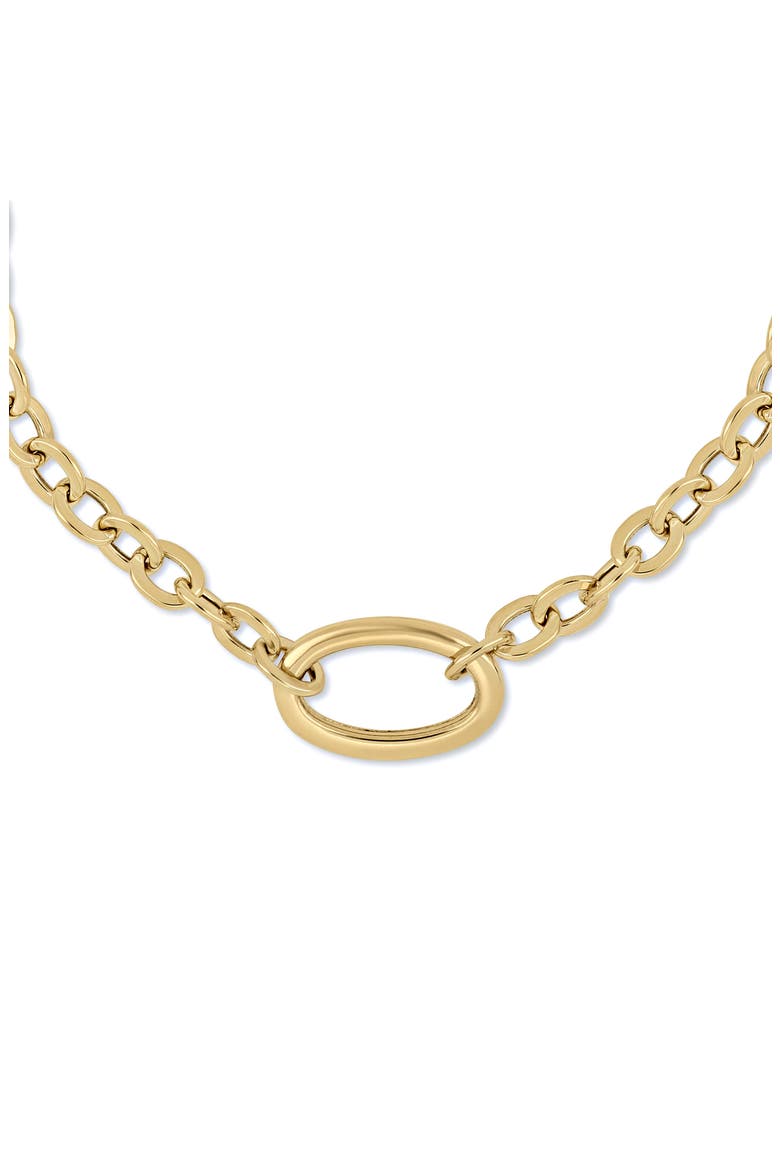 14K Gold Oval Line Bracelet, Alternate, color, 14K YELLOW GOLD