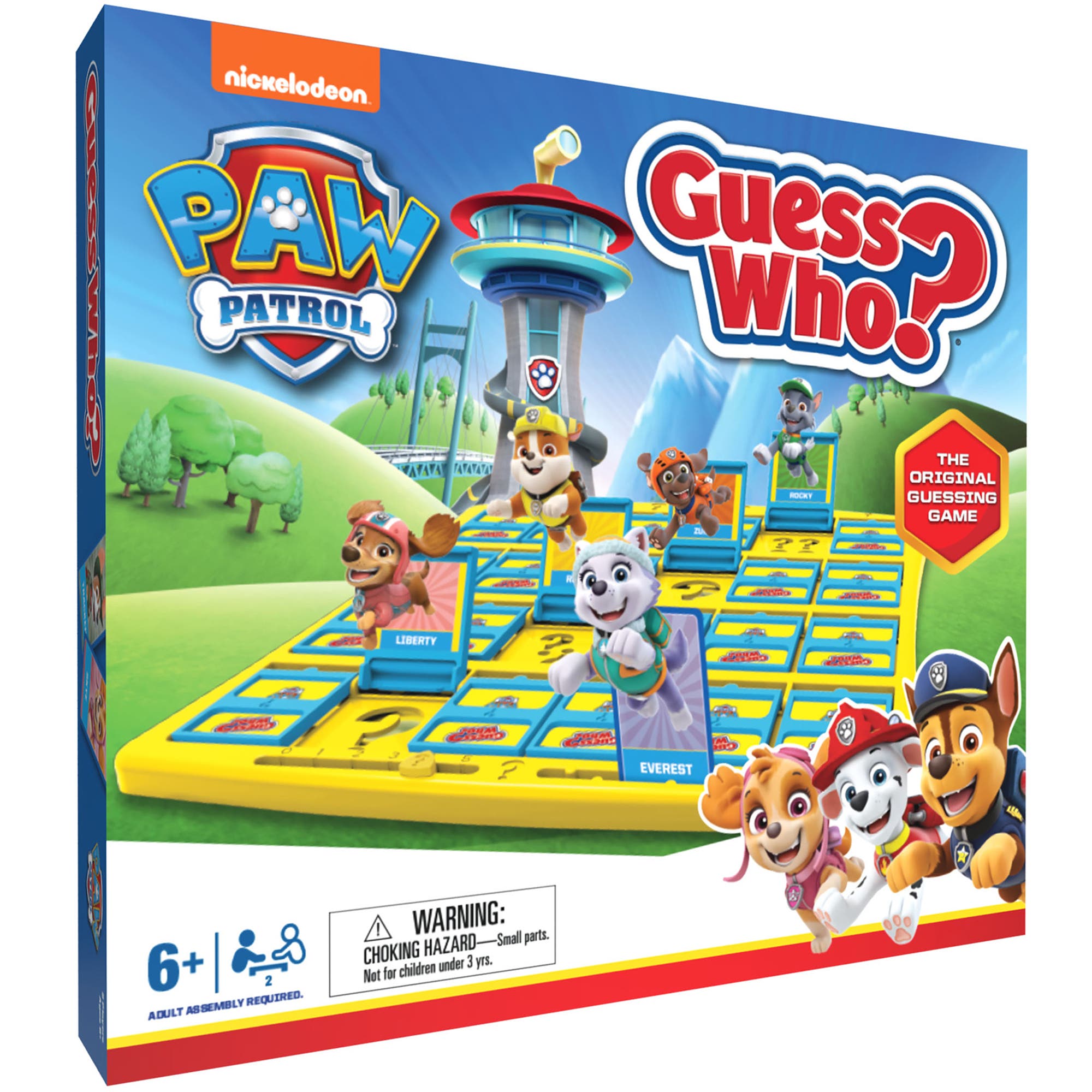 Guess Who Paw Patrol Kids' Deduction Board Game, Ages 6+ in Multicolored 