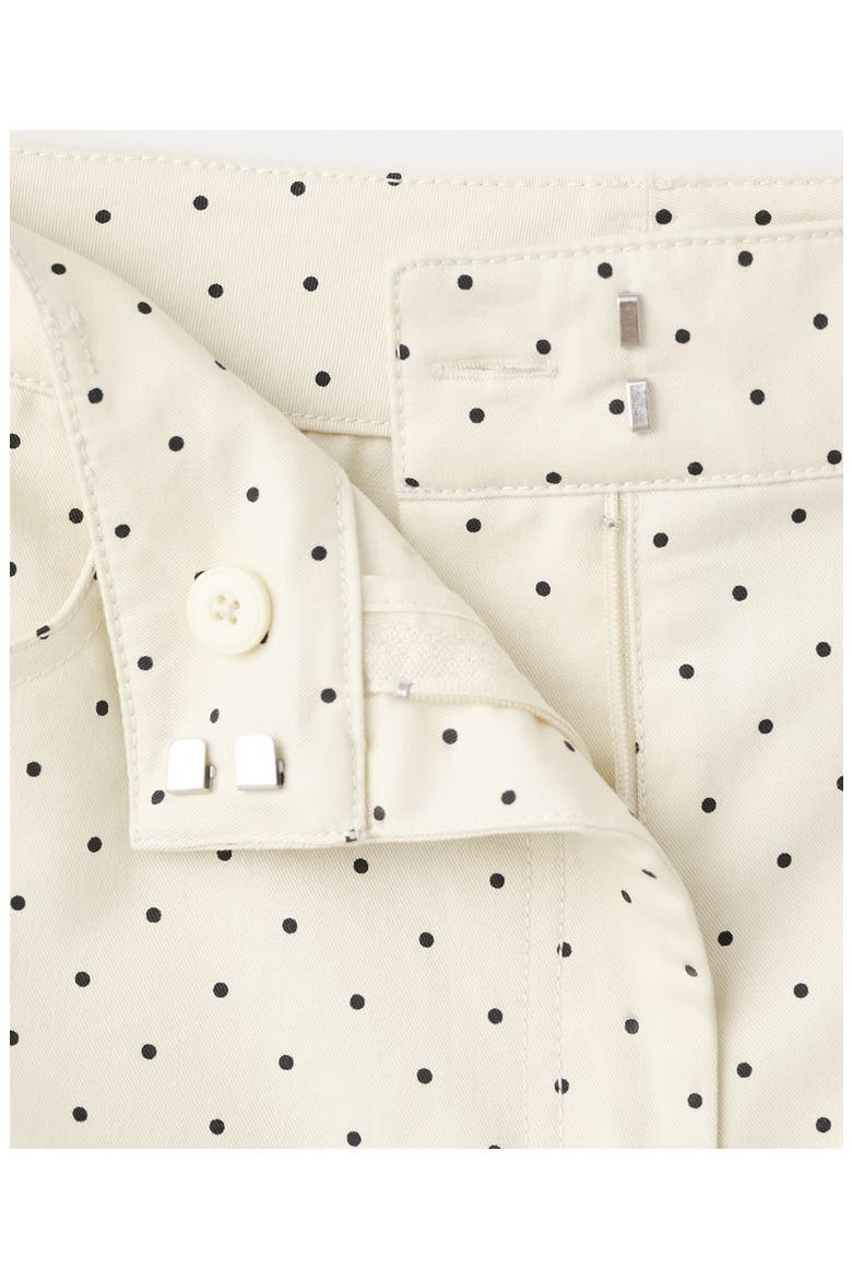 Dot Cotton Shorts, Alternate, color, ECRU