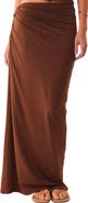 SNDYS Amabel Asymmetric Waist Maxi Skirt