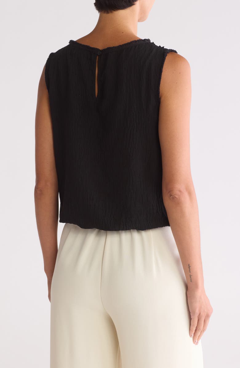 MAX STUDIO Ruffle Front Sleeveless Top, Alternate, color,