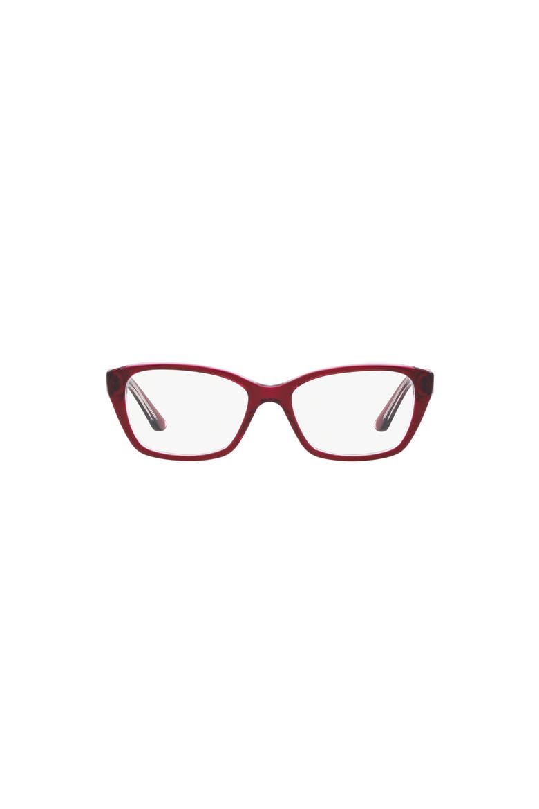 51mm Butterfly optical glasses, Alternate, color, Red