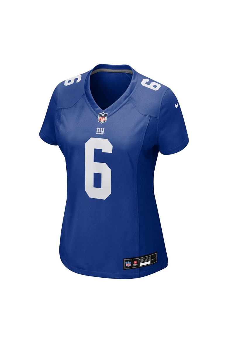 Women's Nike Jaxson Dart  Royal New York Giants Team  Game Jersey, Alternate, color, Royal
