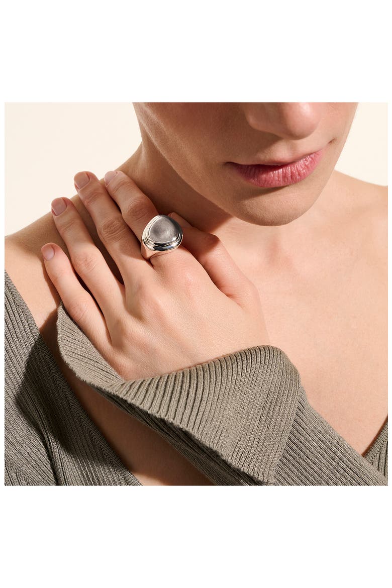 Pebble Ring, Sterling Silver, Alternate, color, SILVER