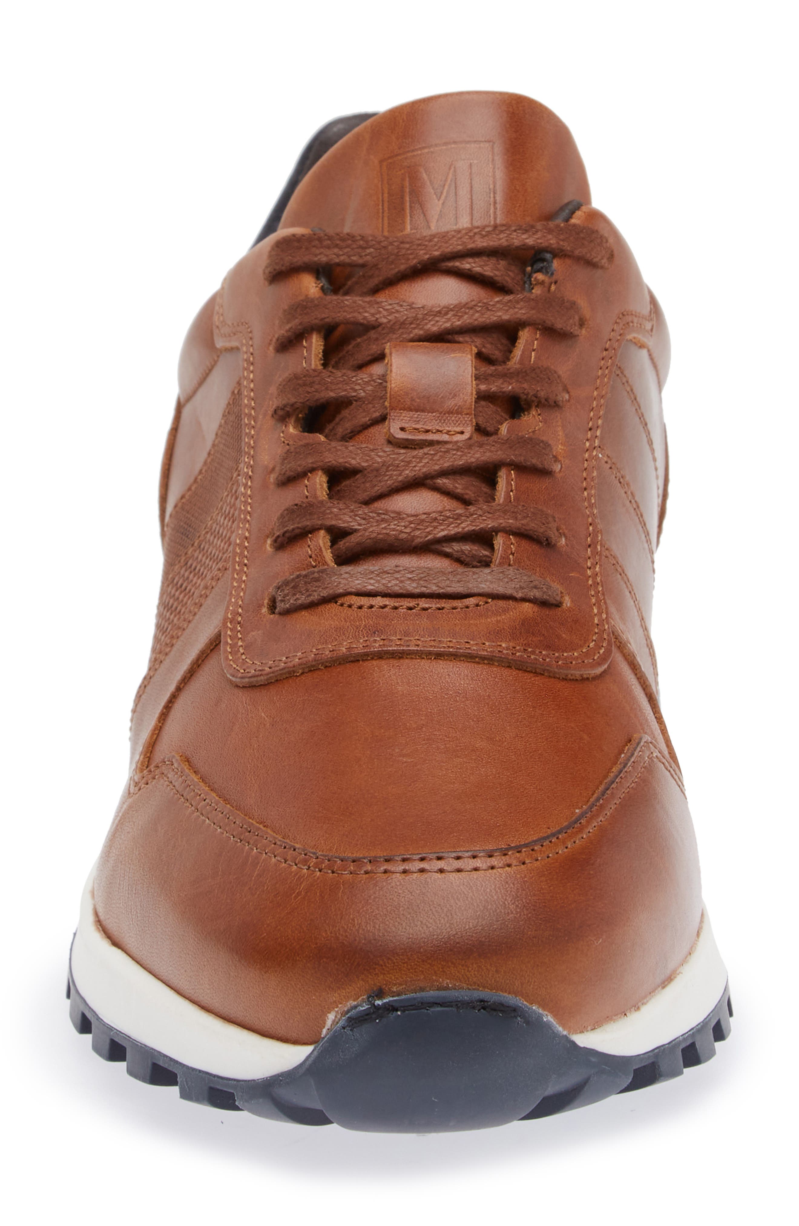 Bruno Magli Sesto Sneaker, Alternate, color, Cognac