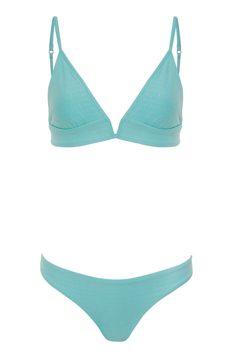 Maaji Paradiso Reversible Bikini Top, Alternate, color, Aquamarine