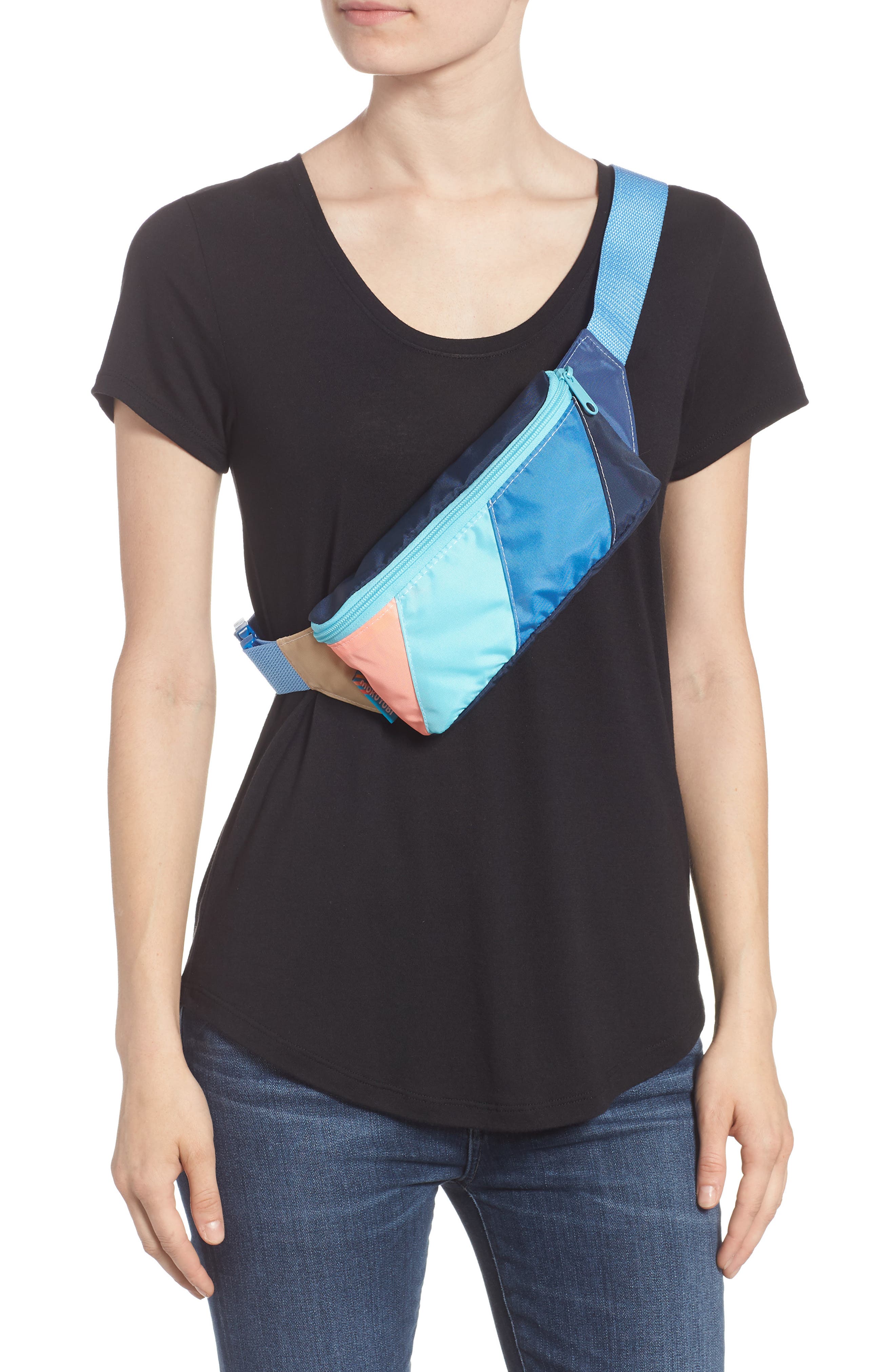 MOKUYOBI Nylon Fanny Pack, Alternate, color, 