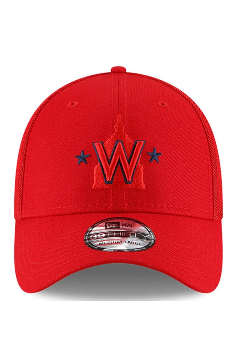 New Era Men's New Era Red Washington Nationals 2023 Batting Practice 39THIRTY Flex Hat, Alternate, color, Red