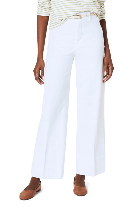 SPANXsupersmooth™ Crop Wide Leg Stretch Twill Pants