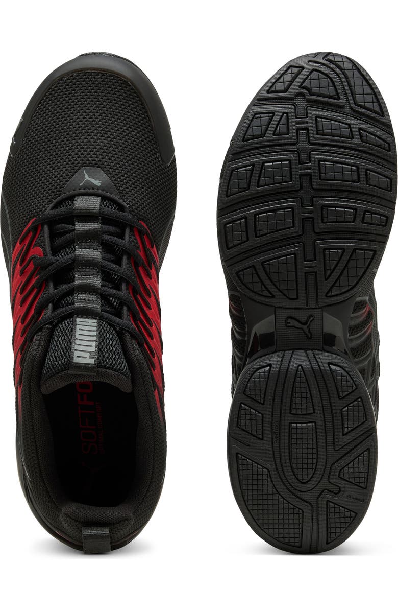 PUMA Voltaic Eco Sneaker, Alternate, color, Puma Black/ Dark Gray/ Red