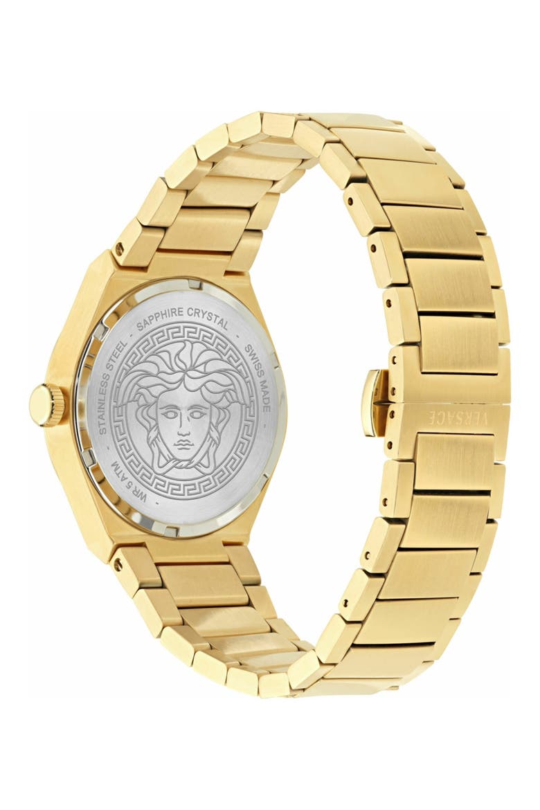 V-Leo Bracelet Watch, 39mm, Alternate, color, IP YELLOW GOLD